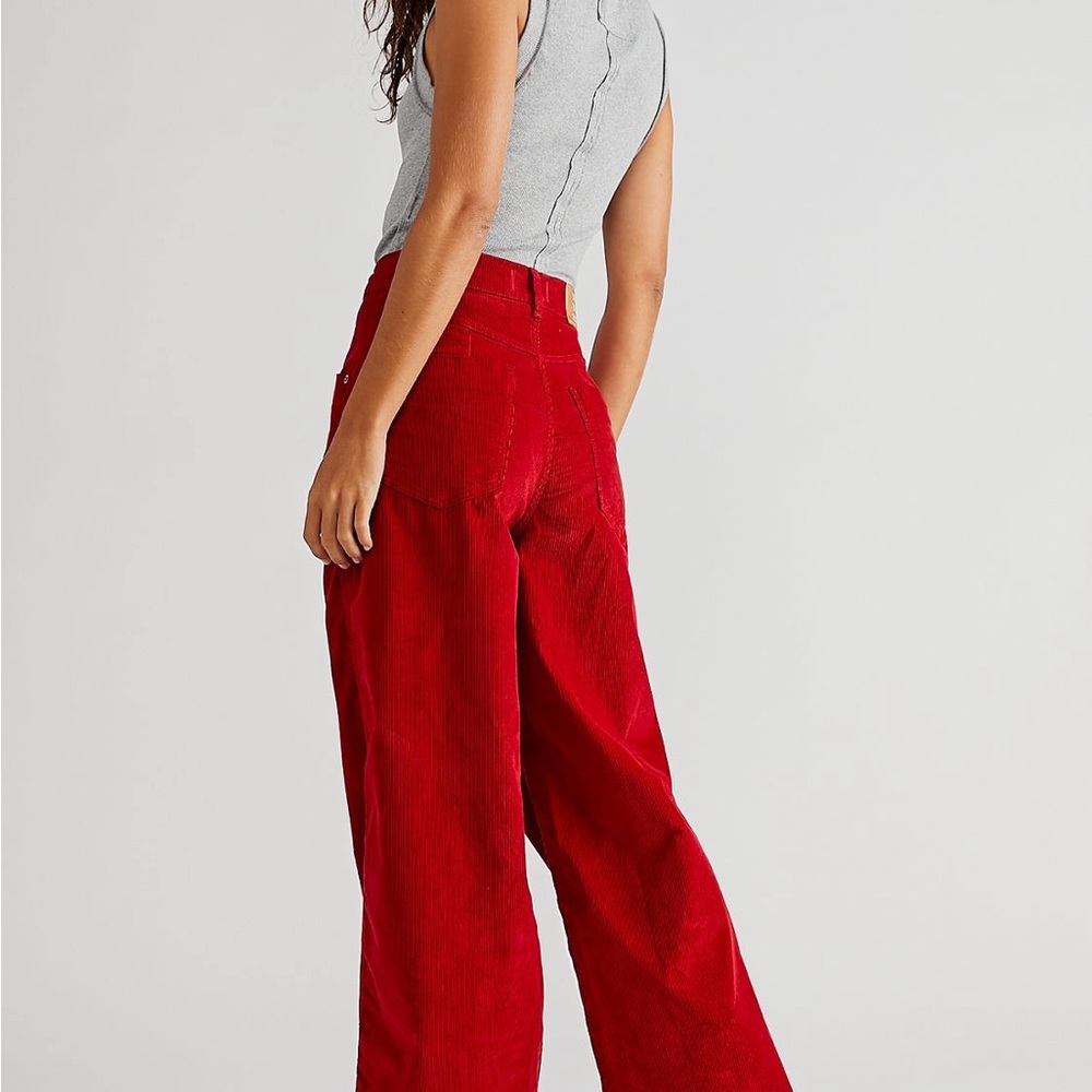 We the Free CRVY Gia Cords Wide Leg Jeans